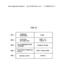 Communication unit selecting apparatus, communication unit selecting system, exchange unit and communication unit selecting program diagram and image