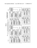 Communication unit selecting apparatus, communication unit selecting system, exchange unit and communication unit selecting program diagram and image