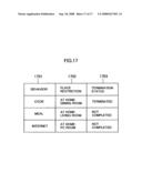 Communication unit selecting apparatus, communication unit selecting system, exchange unit and communication unit selecting program diagram and image