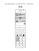 Mobile terminal device and program used in mobile terminal device diagram and image