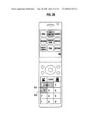 Mobile terminal device and program used in mobile terminal device diagram and image