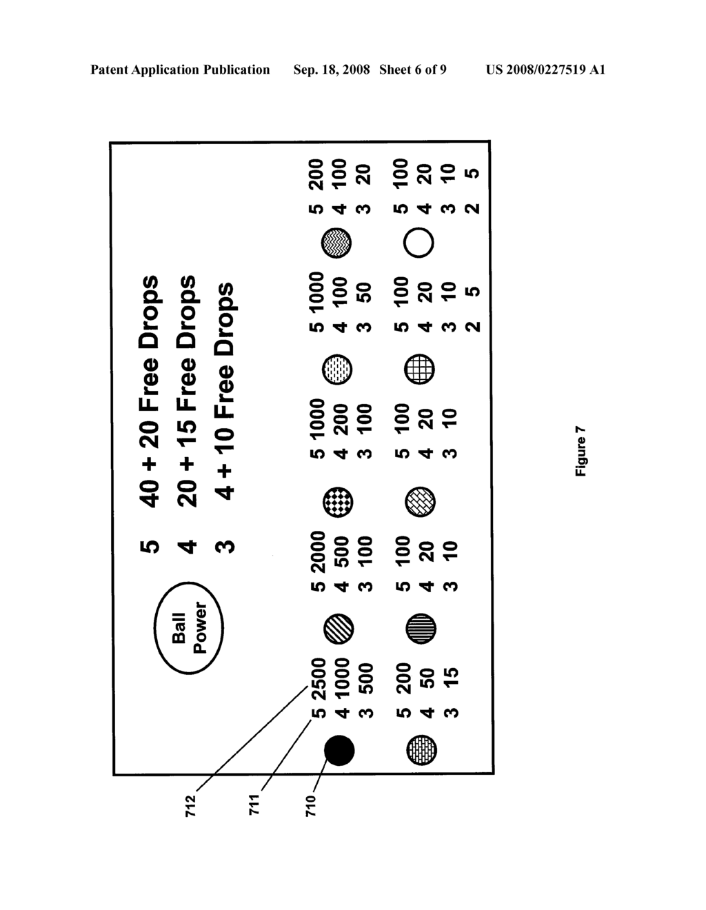  GAMING SYSTEM AND A METHOD OF GAMING - diagram, schematic, and image 07