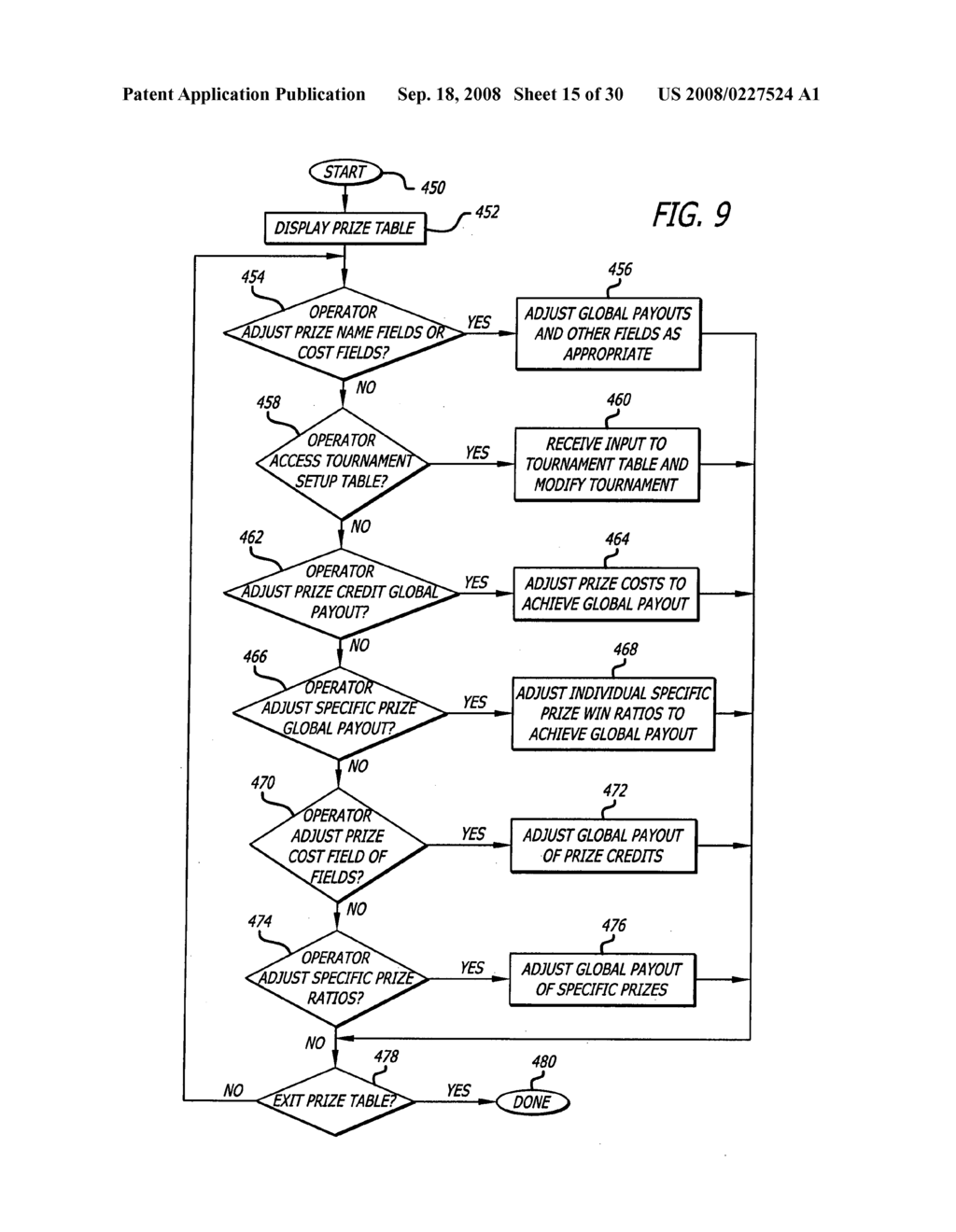 Tournament qualification & characteristics in a gaming system - diagram, schematic, and image 16