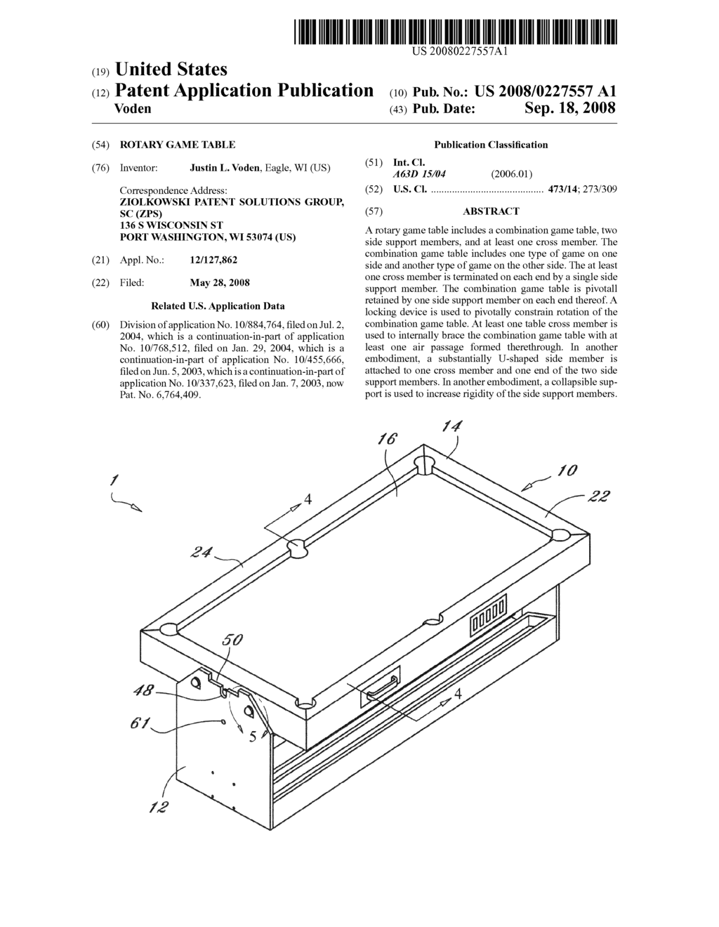 ROTARY GAME TABLE - diagram, schematic, and image 01