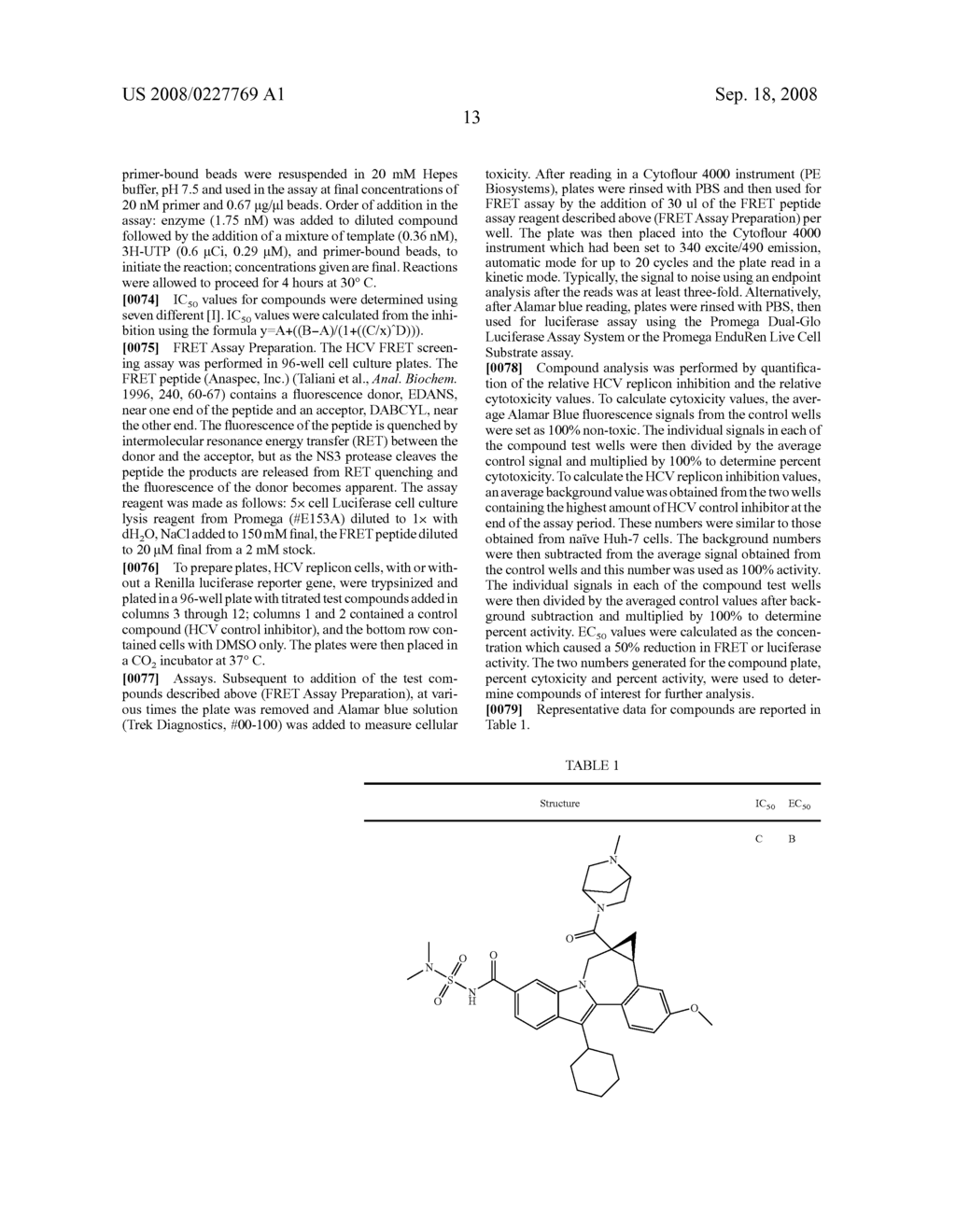 Compounds for the Treatment of Hepatitis C - diagram, schematic, and image 14