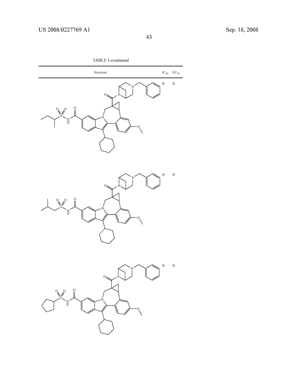 Compounds for the Treatment of Hepatitis C - diagram, schematic, and image 44