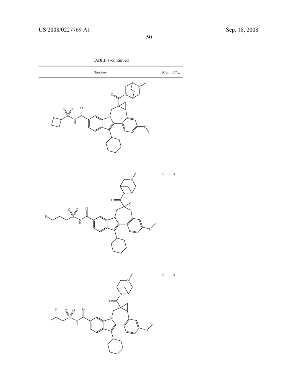 Compounds for the Treatment of Hepatitis C - diagram, schematic, and image 51