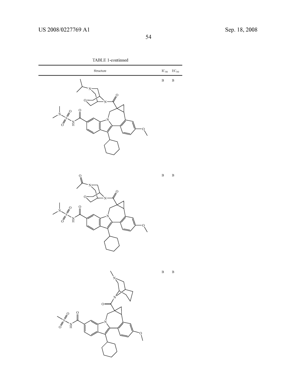 Compounds for the Treatment of Hepatitis C - diagram, schematic, and image 55