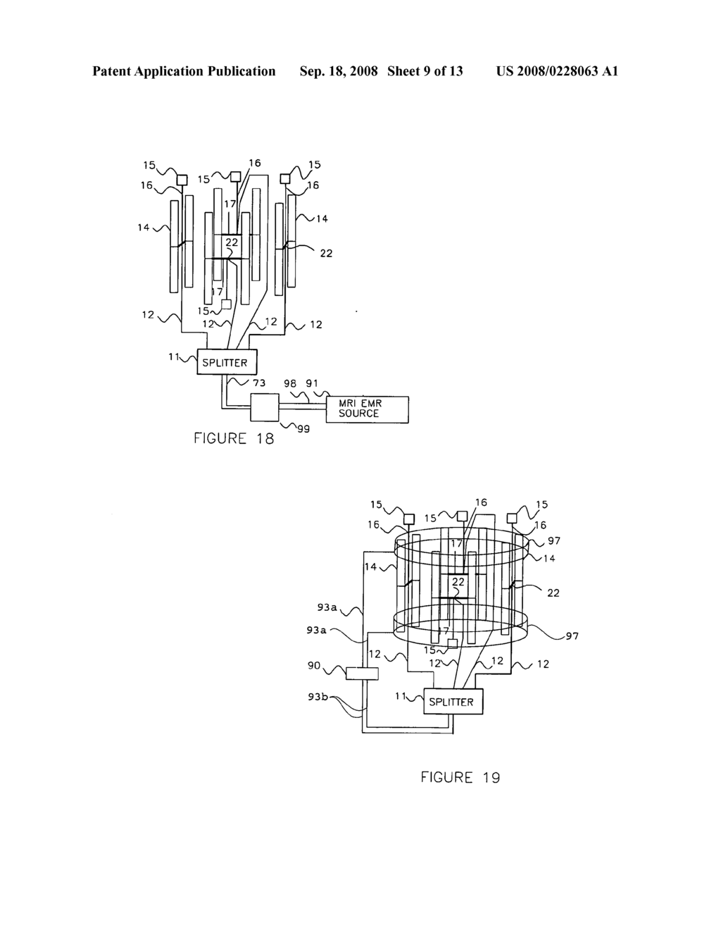 System and method for irradiating a target with electromagnetic radiation to produce a heated region - diagram, schematic, and image 10