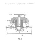 Valve for Transcutaneous Access to Existing Blood Vessel or Fistula diagram and image