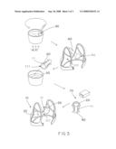 Treatment brassiere and method of producing same diagram and image