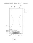 Absorbent article with patterned SBS based adhesive diagram and image