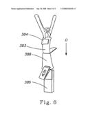 Absorbent article with patterned SBS based adhesive diagram and image