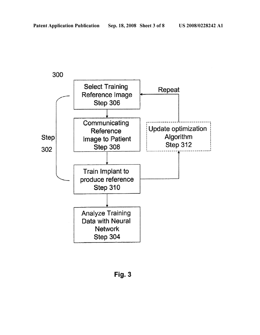 METHOD AND SYSTEM FOR TRAINING A VISUAL PROSTHESIS - diagram, schematic, and image 04