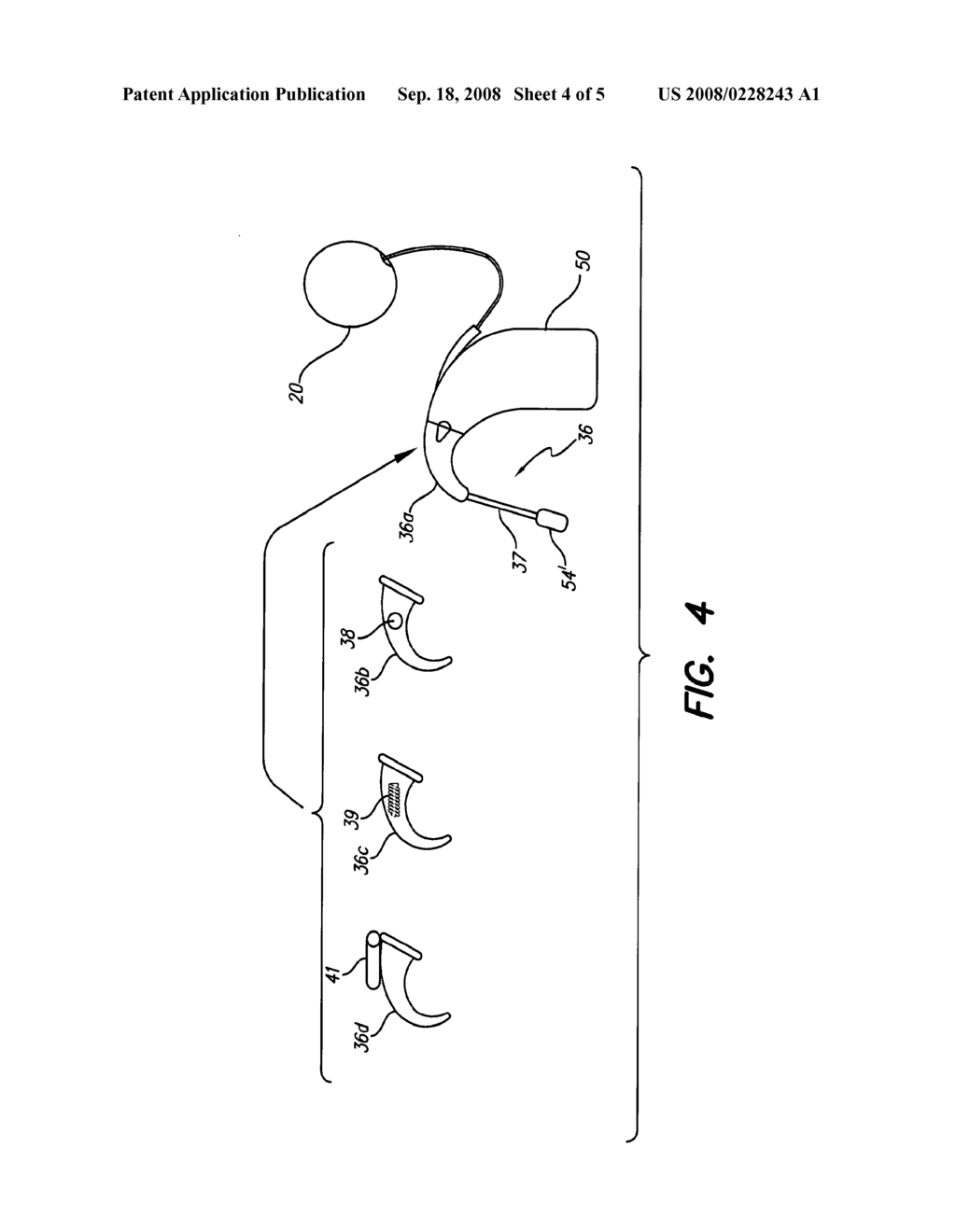 Cochlear Implant Sound Processor With Permanently Integrated Replenishable Power Source - diagram, schematic, and image 05