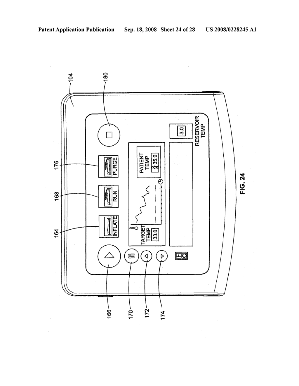 APPARATUS FOR ALTERING THE BODY TEMPERATURE OF A PATIENT - diagram, schematic, and image 25