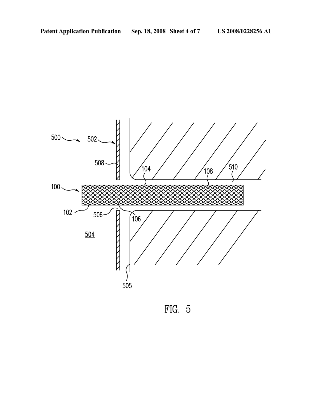 Braided Flange Branch Graft for Branch Vessel - diagram, schematic, and image 05