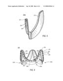 Prosthetic heart valves with flexible leaflets diagram and image