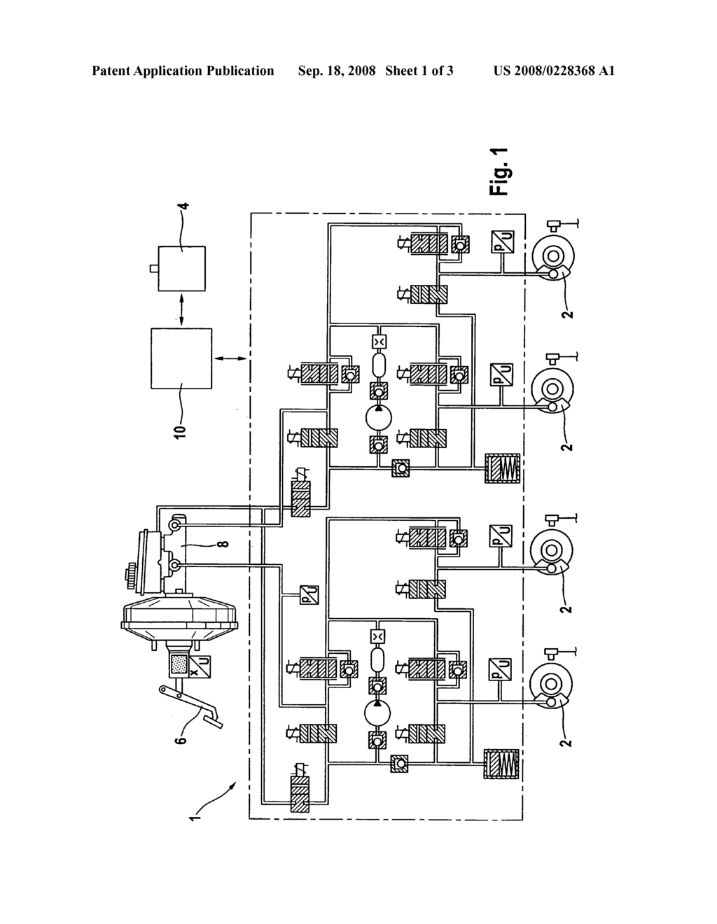 Method for Controlling a Brake System of a Motor Vehicle with All-Wheel Drive - diagram, schematic, and image 02