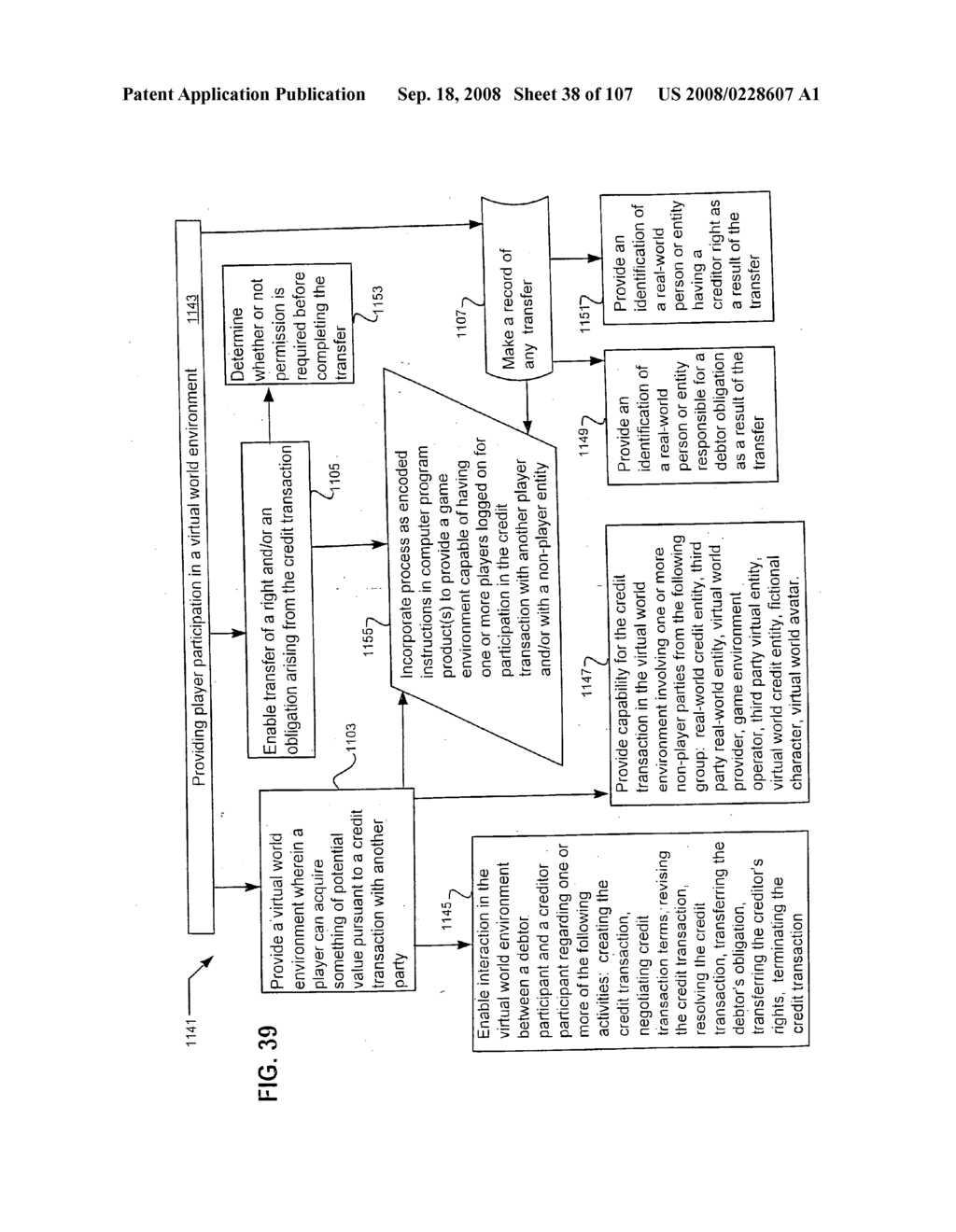 Resolution of virtual world revocable transfers - diagram, schematic, and image 39