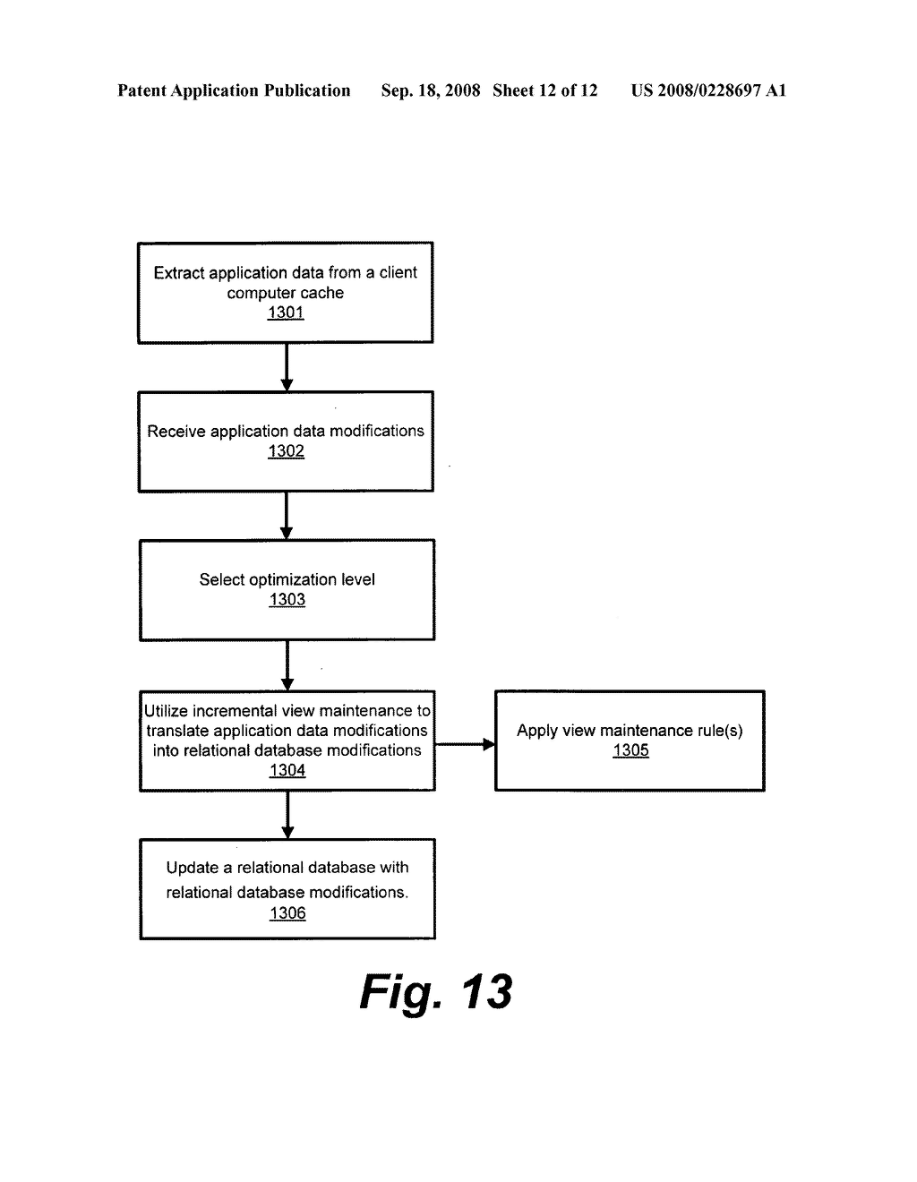 View maintenance rules for an update pipeline of an object-relational mapping (ORM) platform - diagram, schematic, and image 13