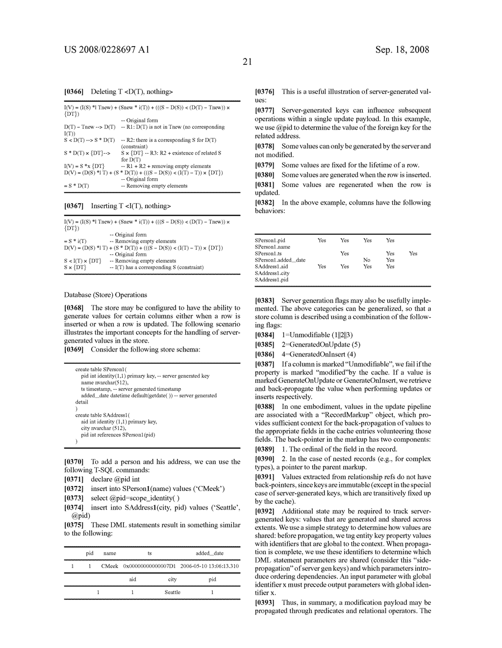 View maintenance rules for an update pipeline of an object-relational mapping (ORM) platform - diagram, schematic, and image 34