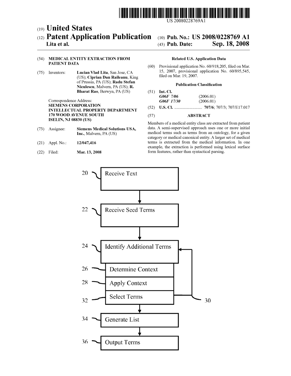 Medical Entity Extraction From Patient Data - diagram, schematic, and image 01