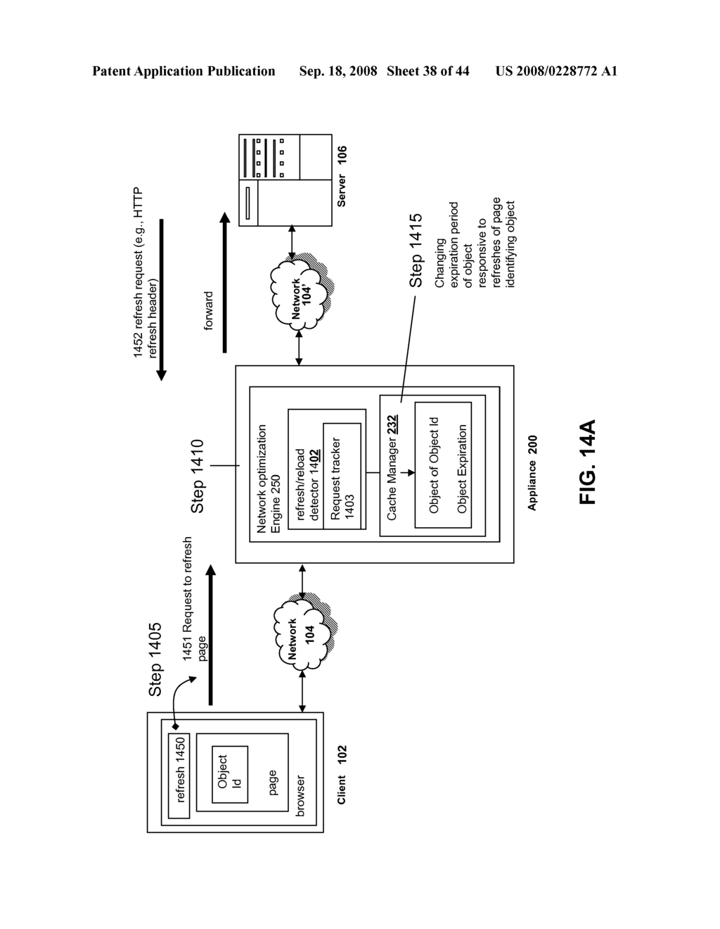 SYSTEMS AND METHODS OF PREFRESHENING CACHED OBJECTS BASED ON USER'S CURRENT WEB PAGE - diagram, schematic, and image 39