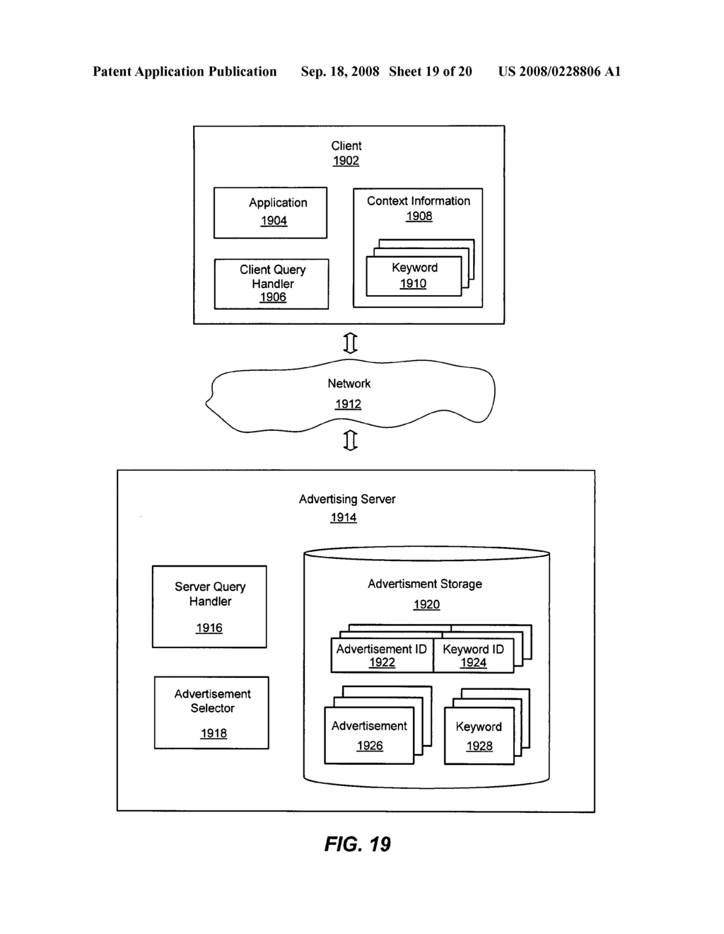 System and method of providing context information for client application data stored on the web - diagram, schematic, and image 20