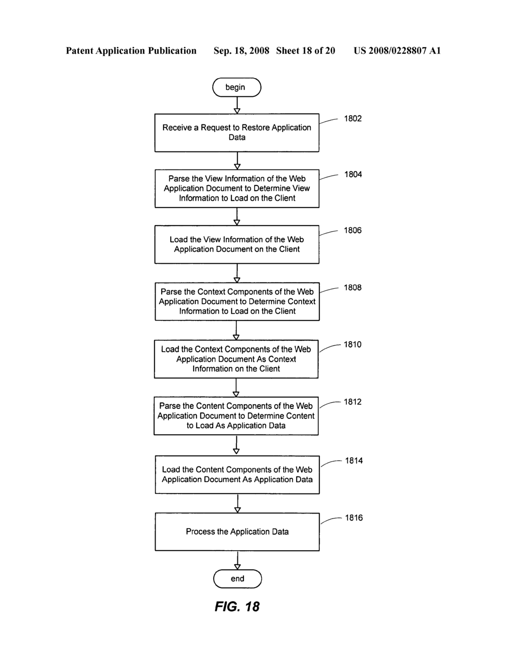 System and method of storing data and context of client application on the web - diagram, schematic, and image 19