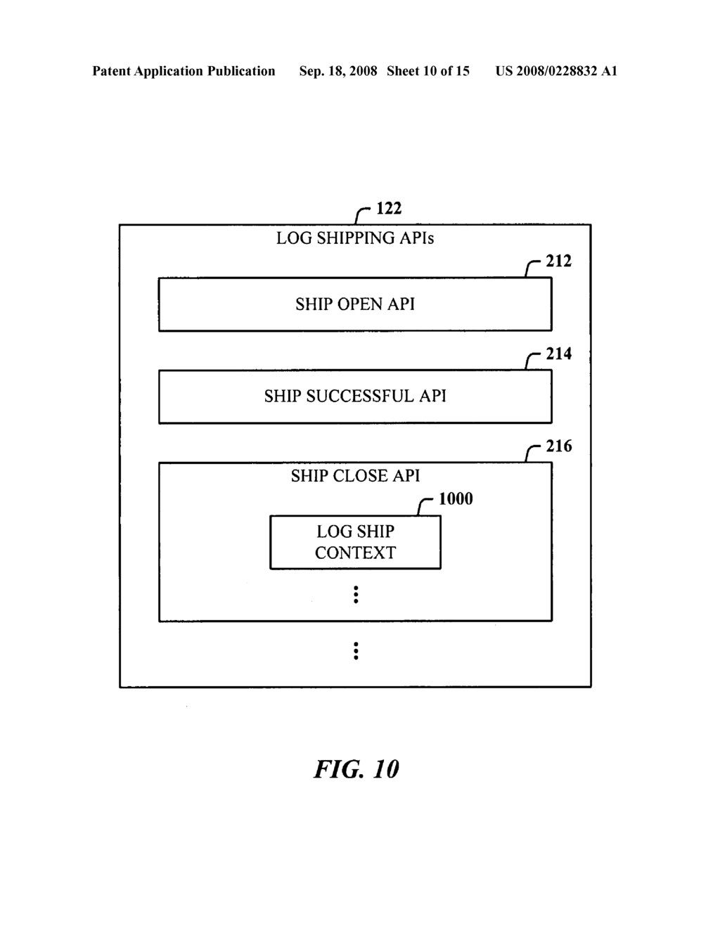 Interfaces for high availability systems and log shipping - diagram, schematic, and image 11