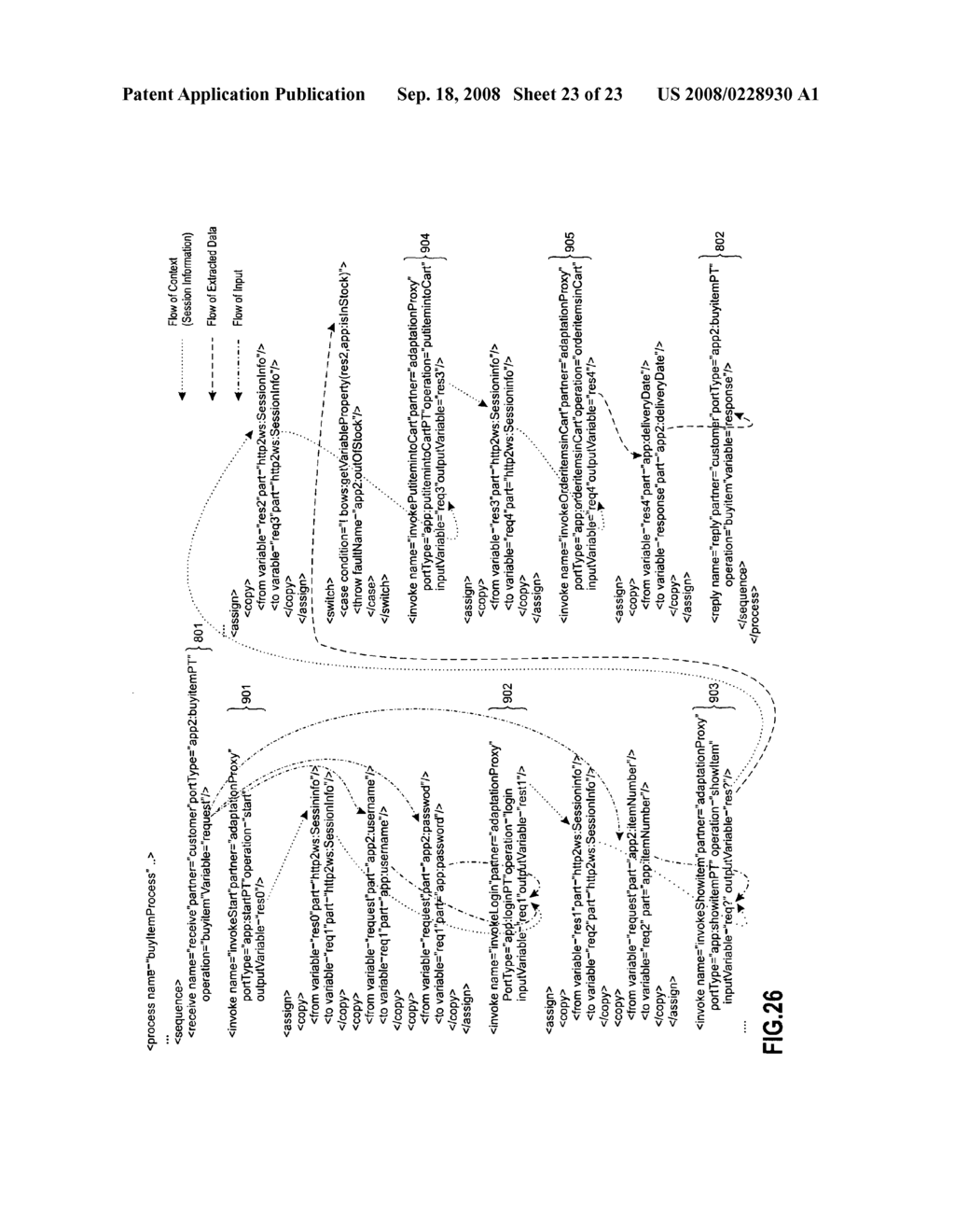 METHOD, APPARATUS, AND PROGRAM PRODUCT FOR PROVIDING WEB SERVICE - diagram, schematic, and image 24