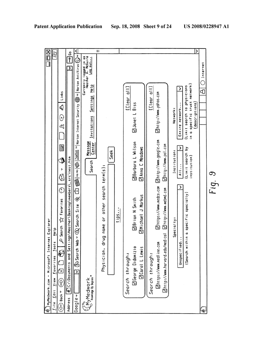 COLLECTIONS OF LINKED DATABASES - diagram, schematic, and image 10