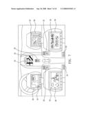 System of individually and separately displaying and sharing video/audio and method of the same diagram and image