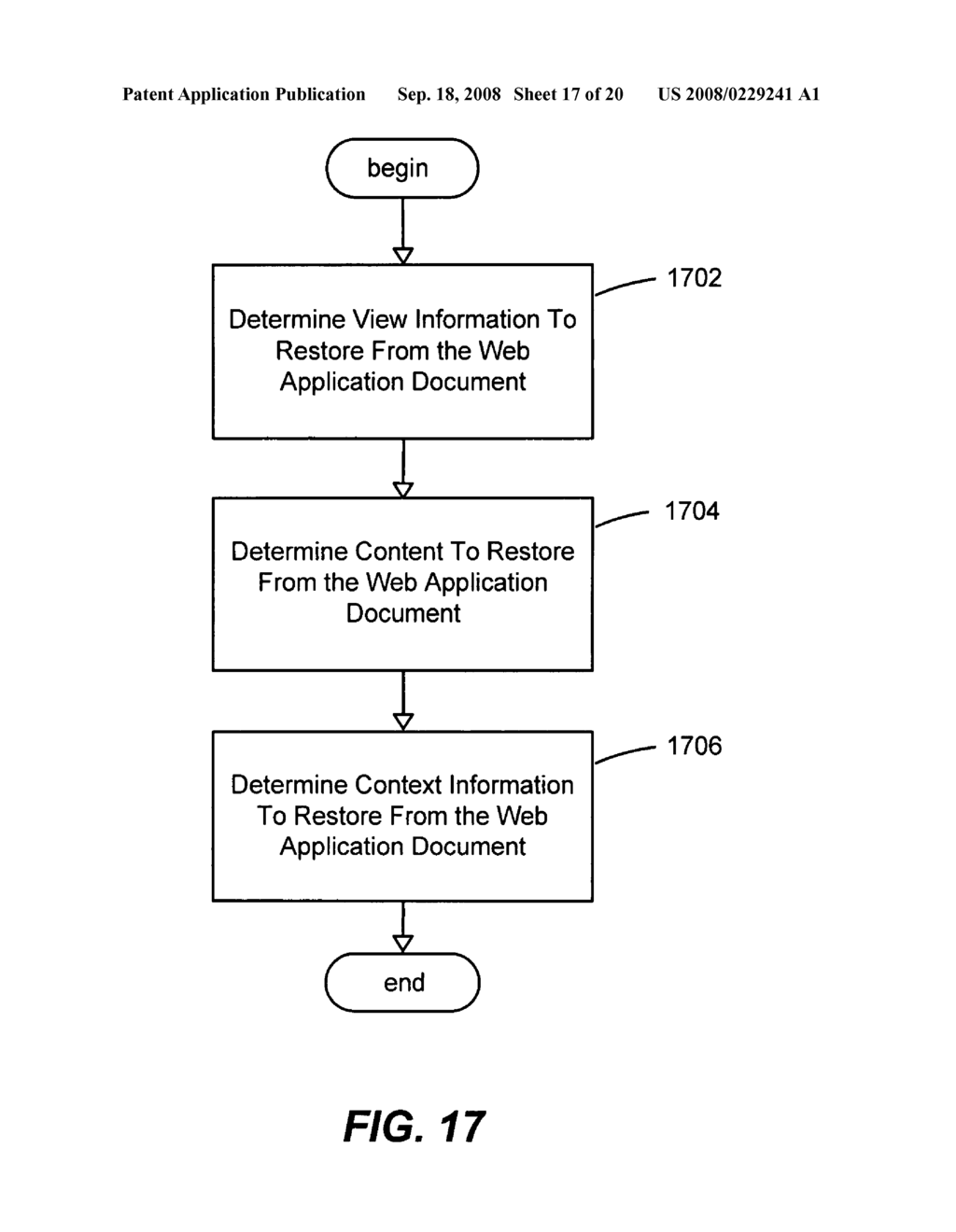 System and method of providing a user interface for client applications to store data and context information on the web - diagram, schematic, and image 18
