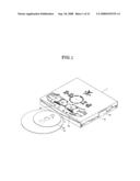 Disc loading apparatus diagram and image