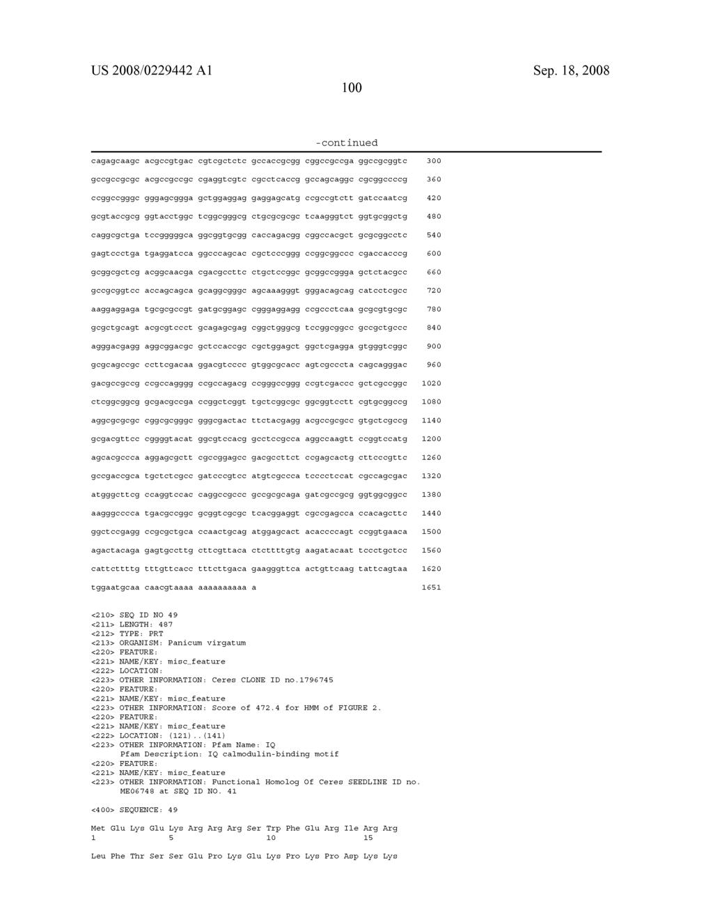 NUCLEOTIDE SEQUENCES AND CORRESPONDING POLYPEPTIDES CONFERRING MODULATED GROWTH RATE AND BIOMASS IN PLANTS GROWN IN SALINE AND OXIDATIVE CONDITIONS - diagram, schematic, and image 119