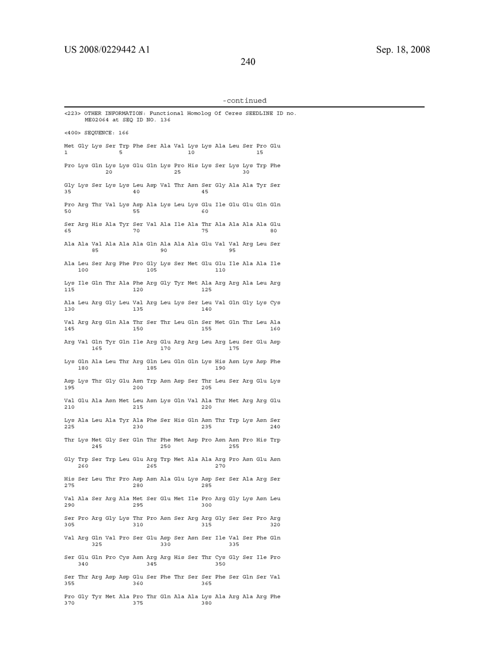 NUCLEOTIDE SEQUENCES AND CORRESPONDING POLYPEPTIDES CONFERRING MODULATED GROWTH RATE AND BIOMASS IN PLANTS GROWN IN SALINE AND OXIDATIVE CONDITIONS - diagram, schematic, and image 259