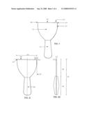 Self tapering finishing knife diagram and image