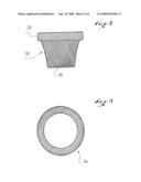 SECURING RING AND CORRESPONDING MANUFACTURING PROCESS diagram and image