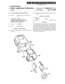 Plastic molded motor housing diagram and image