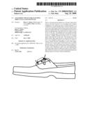 Attachment device for attaching objects to laced footwear diagram and image