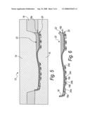 Antislip tread and method for providing said tread diagram and image