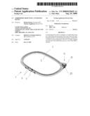 EMBROIDERY HOOP WITH A TENSIONING DEVICE diagram and image