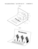 Pop-Up Type Business Card and Fabrication Method Thereof and Control System For the Same diagram and image