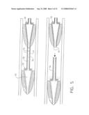 PROJECTILE AND METHOD FOR SEALING A PROJECTILE IN A BARREL diagram and image