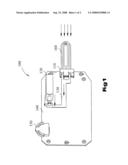 Device capable of automatically ejecting testing strip diagram and image