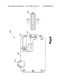 Device capable of automatically ejecting testing strip diagram and image