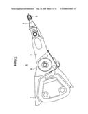 SUSPENSION EQUIPPED WITH VIBRATION SENSOR AND MANUFACTURING METHOD THEREOF diagram and image