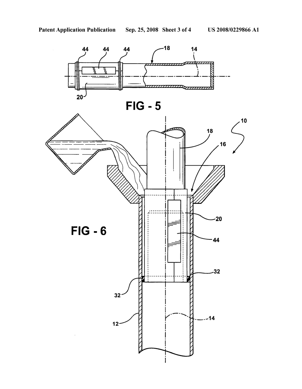 Adjustable steering column utilizing a sleeve and a method of forming a filler with a sleeve - diagram, schematic, and image 04